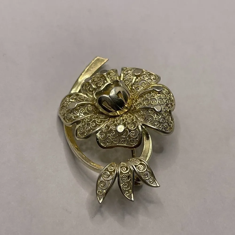 Vintage sterling German brooch